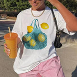 Lemon Graphic Tees-Outfit
