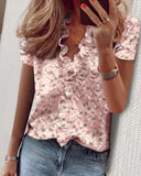 Fongt Spring And Summer New Long-Sleeved Leafed Shirt