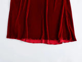 New Series Velvet Underwear Dress 9232107-Outfit