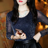 Sleeve Transparent Shining Elegant