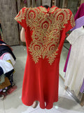 Fongt Dress Dress Dress 2025 Winter Adult Performance Suit Chinese Long Cheongsam Choir Host Banquet Evening Dress