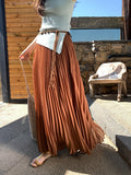 Fongt Xixi 2025 Summer New Temperament Is Thin And High-Rise Half-Dressed Dress Woman 85183