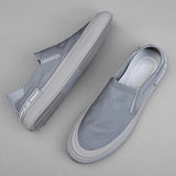 Summer Men Sneakers Light Ice Silk Cloth Casual Shoes Men Breathable Walking Flat Shoes Man Loafers Zapatillas Hombre-Outfit
