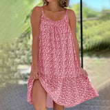 Fongt Summer 2025 New Wish Garden Wind Smashed Flower Sleeveless Sleeves With Vest Dress