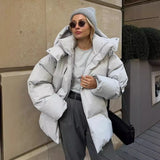 Fongt Coat 2025 Autumn And Winter New Cotton Jacket Loose Cotton Jacket Loose Coat Top