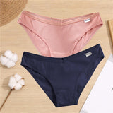 Cotton Women's Panties Sexy Underwear Female Underpants Solid Color Comfortable Woman Cotton Briefs Intimates