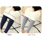 Winter Warm Pants Women 2 Pcs Velvet Thick Legging High Waist Push Up Elastic Sports Pants Warmth Lamb Wool