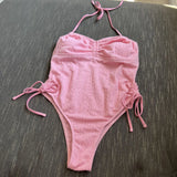 2024 Sexy New Special Fabric Swimsuit Swimsuit Drawstring Tied