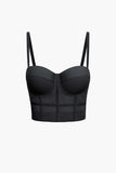 mesh bustier top with