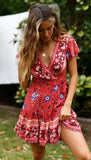 Sleeveless V-Neck Spaghetti Strap