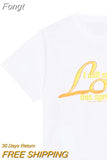 Graphic T-shirt Women 2023 Summer Clothes Korean Style Short Sleeve Fashion T-Shirts Female Casual Tee Shirt Tees