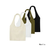 Fongt Women's Clothing 2025 Summer Chic Self-Repair Anti-Light Inside The Bottom Of The Coat To Cover The Secondary Breast Milk Vest T-Shirt 4424308
