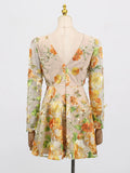 Fongt Temperament Dress Women 2025 Summer New Famous Wind Wind Collar Embroidery Flower Design Sense Body