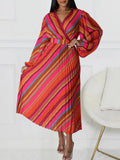 Fongt Summer New Women's Fashion Collar Long Sleeve Sexy Collar Dress Dress Dress