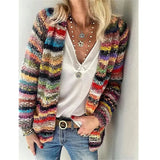 Fongt Autumn And Winter New Fashion Casual Women's Wear Long Sleeve Multi-Color Women's Sweater Knit