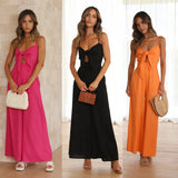 Fongt Years Of Casual Wind New Strap Sling Trend Jumpsuit 23041-Outfit