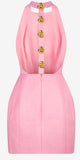 Fongt Fresh Sweet Wind Women's Dress 2025 Summer Fashion Street Dress