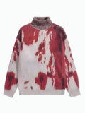 Dye Turtle Neck Knitted