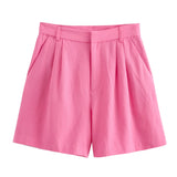 Spring Split Vest 5320767 Casual Shorts 1255430-Outfit