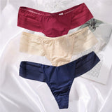 Perspective G-String Sexy Low Waist Underwear Women See-Through Underpants Girls Intimates Lingerie Women's
