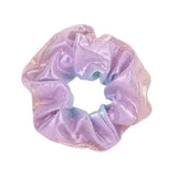 Lady Hair Scrunchies Ring Elastic Hair Bands Pure Color Bobble Sports Dance Velvet Soft Charming Scrunchie