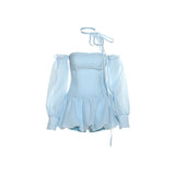 2024 Summer Party Formal Retro Princess Senior Texture Intellectual Elegant Avant-Garde Personalized Women'S Cool Dress-Outfit