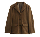 Fongt Women's Explosion Vintage Vintage Jacket Jacket