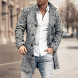Fongt Printed Men's Coat 2025 New Wish Coat Station Wind Coat