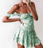 Women Spaghetti Strap Floral