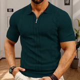 Fongt Men's Business And Leisure Knits New Ice Shuang Silk Men's Knitwear