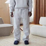 Fongt Casual Simple Couple Fashion Hoodie Zipper Jacket Loose Jersey Trousers