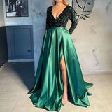 Fongt 2025 New Women's Lieda Sexy Long Dresses Party Evening