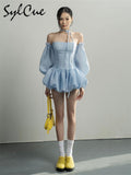 2024 Summer Party Formal Retro Princess Senior Texture Intellectual Elegant Avant-Garde Personalized Women'S Cool Dress-Outfit