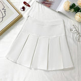 Fongt Skirt Female 100-Folded Skirt 2025 New High-Rise Small Small Man A-Word Short Skirt College Style