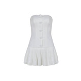 Fongt Summer 2024 New Hottie Sexy Body-Scaring Chest Under The Hem Dress