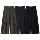 Fongt Women's Clothing Explosion Early Autumn Fashion Casual Belt Flowing Jacket + Front Folding Trousers
