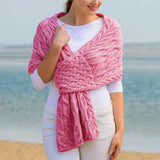 Fongt Women Knitted Shawl Scarf Autumn And Winter New Women's Scarf Women's