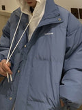 Oversize Mock Two Piece Puffer Jacket with
