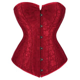 Corset Court Ladies Harness Jacket Small Dragon Pattern Body Suit-Outfit