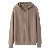 Fongt 2023 Pullover Women's Sweater Hoodie Coat Zipper Fleece Sweater-Outfit
