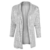 Fongt 2025 New Sleeve Long Sleeve Temperament Long-Sleeved Small Suit Collar Solid Color Coat