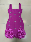 New Women's Black Blue Design Sleeveless Vest Sling Leafside Mini Dress For Summer 2025