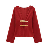 Fongt Women's ZA Autumn And Winter New Triptling With Soft Coat
