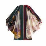And Summer New Color Printing And Clothing Bat Sleeve Coat Sunscreen Coat Women's Coat 36127961-Outfit