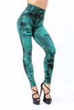 Imitation Denim Super Stretch Cropped