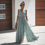 Floral Print Maxi