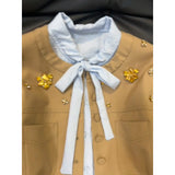 Fongt Wear And Set 2025 Light Spring Small Senior Sense College Style Korean Dress Set