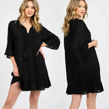 Fongt Cotton Lace Short Smock Loose Bikini Sunscreen Vacation Beach Dress Swimsuit Jacket