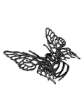 Hollow Out Butterfly Large Hair Claw-Outfit