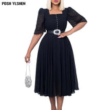 Sexy Chiffon Patchwork African Dresses for Women 2022 Summer Clothes Long Dress Party White Black Elegant Belt Robe Longue